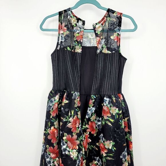 Gracia midi dress floral print  ^ - Picture 2 of 7